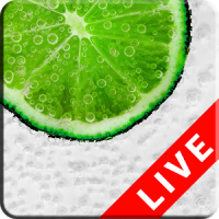 Fruits In Water Live Wallpaper
