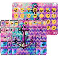 Rainbow Anchors Emoji Keyboard