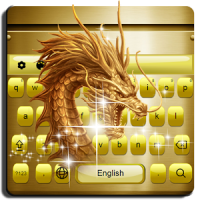 Dragón de oro Keyboard Theme