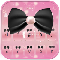 Pink Bow Keyboard Theme