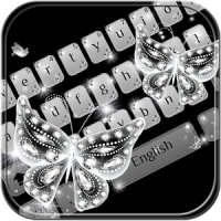 Glitter diamond Keyboard Theme