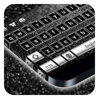 Black Silver Keyboard