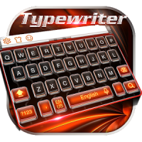 Hot classic typewriter keyboard