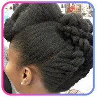 African curls hairstyle