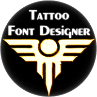 Tattoo Font Designer ❤️ A tattoo lettering app