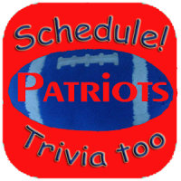 Trivia Game - Schedule for Die Hard Patriots Fans
