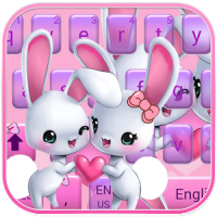 Lindo conejo teclado tema conejo amor love rabbit
