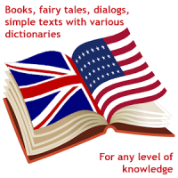 English books, various parallel dictionaries
