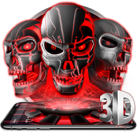 3D Tech Skull Launcher