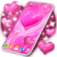 Pink Hearts Live Wallpaper ❤️ Heart Wallpapers