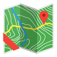 백 컨트리 네비게이터 : 지형지도 GPS 데모