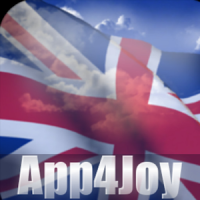 3D UK 국기 라이브 배경 화면 무료