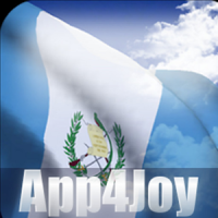 Bandera de Guatemala 3D Live Wallpaper