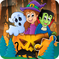 Halloween Puzzle for kids & toddlers
