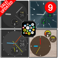 "Minimal" watch face pack 7 for Bubble Clouds