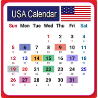 USA Holidays Calendar
