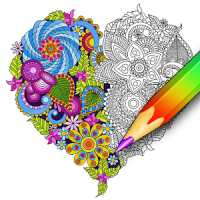 Coloring for adults – relaxing app - coloring book