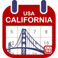 California Calendar - Holiday & Note (2020)