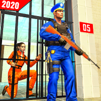 US Police Grand Jail break Prison Escape Games