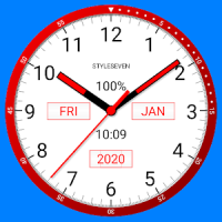 Color Analog Clock-7