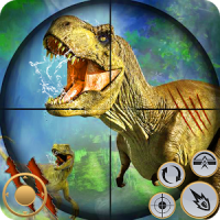 Jungle dinosaurios hunter fps juego de disparos