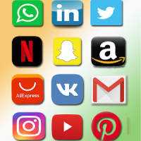 All in one social media networks in one app