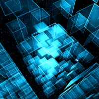 Matrix 3D Cubes 3 Trial LWP