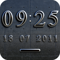 BERLIN Digital Clock Widget