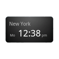 World Clock Widget