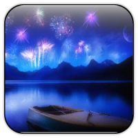 Fireworks live wallpaper