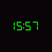 24 Hour Digital Clock Widget