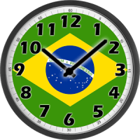 Brazil Clock