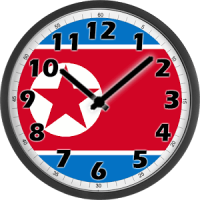 North Korea Clock