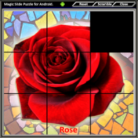 Magic Slide Puzzle Flowers1
