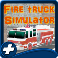 消防車の都市シミュレーション3D