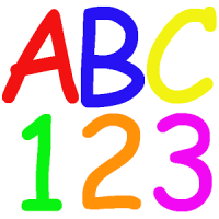 French and English Numbers Letters Shapes Colors