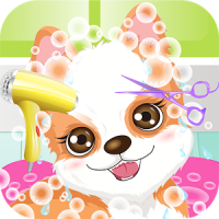 My Cute Puppy Spa Game