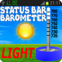 Barometer In Status Bar Lite