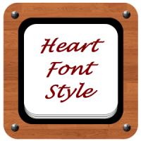 Heart Font Style