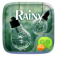 GO SMS PRO RAINY THEME