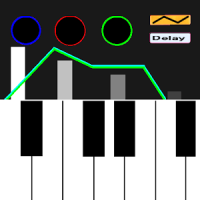 アナログシンセサイザーFree:キーボードピアノ楽器