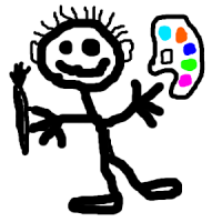 Finger painting for kids