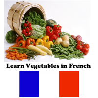 Aprenda Verduras en francés