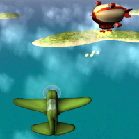 第二次世界大戦ゲームパシフィック 3D 飛行機