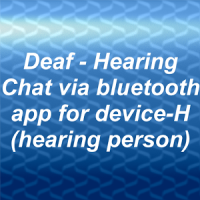 Глухой-слышащий чат. Device-H