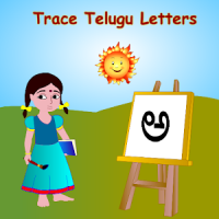 Trace Telugu English Alphabets