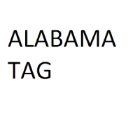 Alabama Tags
