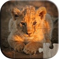 Animal Babies Jigsaw Puzzles Game - Kids & Adults