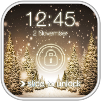 Snowfall Passcode Lock Screen