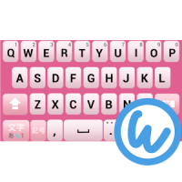 Hotpink keyboard image